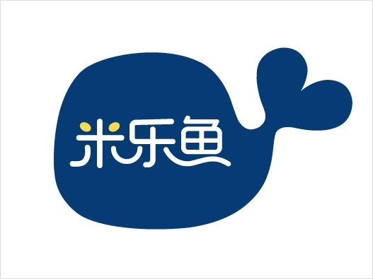 米乐鱼LOGO设计- 米乐鱼品牌logo设计