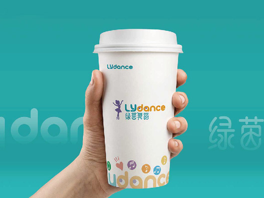 绿茵舞蹈logo设计含义及教育品牌标志设计理念