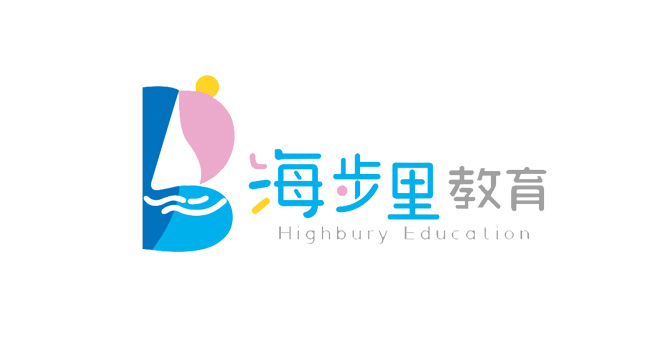海步里教育logo设计含义及教育品牌标志设计理念