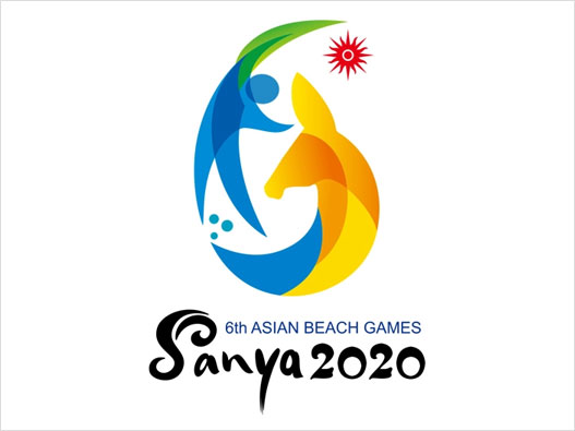 会徽LOGO设计- 第六届亚洲沙滩运动会品牌logo设计