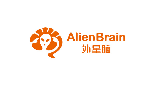 外星脑logo设计含义及教育品牌标志设计理念