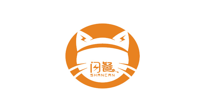 闪餐logo设计含义及餐饮品牌标志设计理念