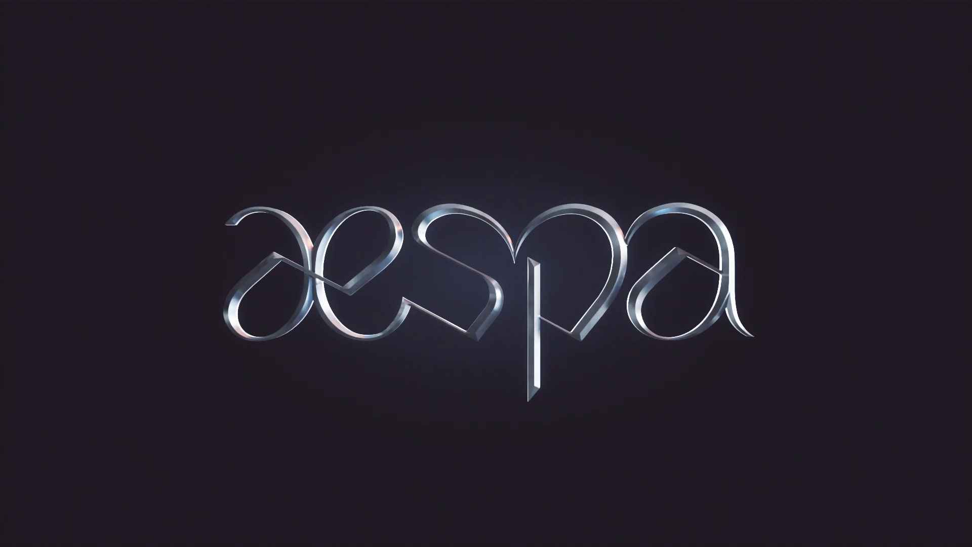 韩国新女团aespa新logo