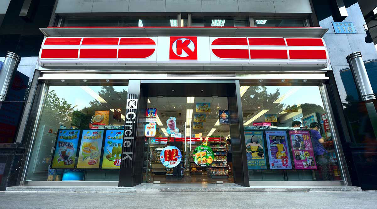 OK便利店门头图片