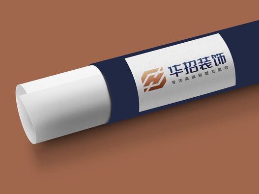 华招装饰logo设计含义及装饰品牌标志设计理念