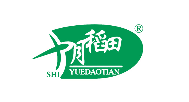 十月稻田logo设计含义及大米品牌标志设计理念