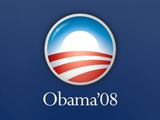 彩虹LOGO设计-Obama奥巴马品牌logo设计