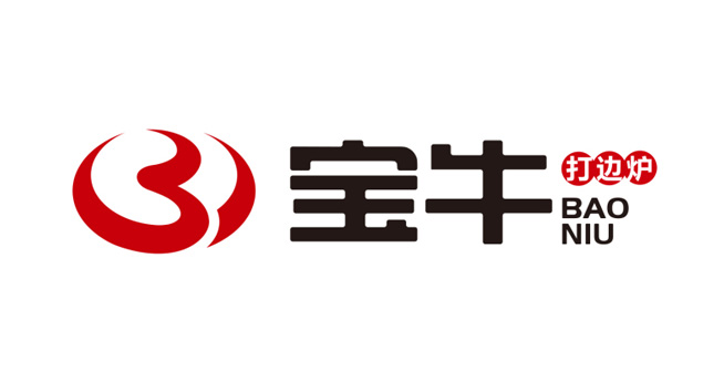宝牛logo设计含义及餐饮品牌标志设计理念