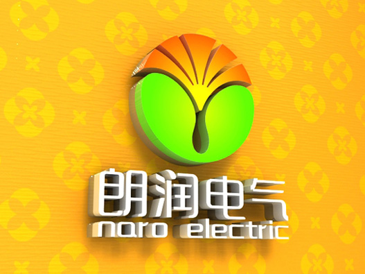 朗润电气标志设计含义及logo设计理念