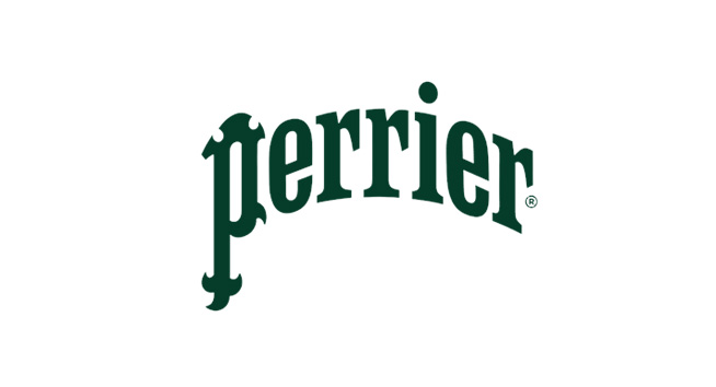 巴黎水Perrier logo设计含义及矿泉水品牌标志设计理念