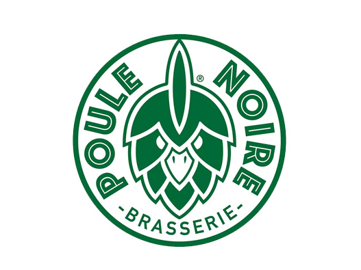 La Poule Noire Brewery啤酒标志设计含义及logo设计理念