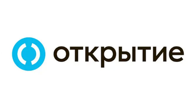 Otkritie 银行 logo设计含义及金融标志设计理念