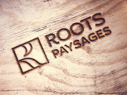Roots paysages logo设计图片