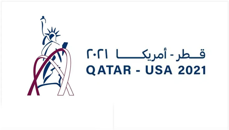 美国—卡塔尔2021年文化年LOGO亮相