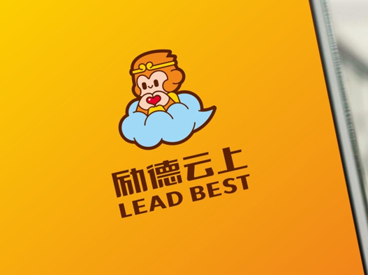 励德云上标志设计含义及logo设计理念