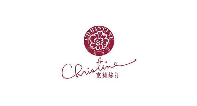 克莉丝汀logo设计含义及冰激凌品牌标志设计理念