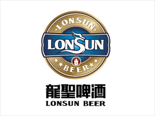 啤酒LOGO设计-龙圣啤酒品牌logo设计