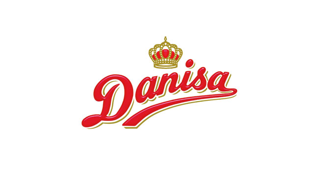 Danisa皇冠logo设计含义及饼干品牌标志设计理念