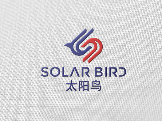 太阳鸟logo设计图片