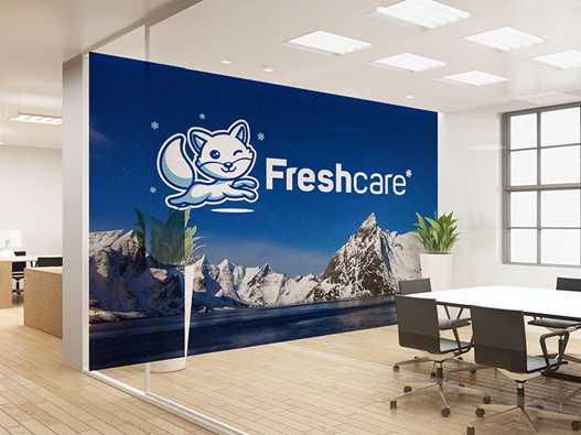 freshcare logo设计图片