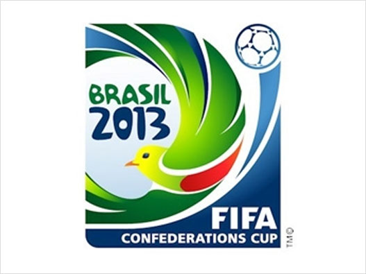 鸽子图形设计-2013联合会杯品牌logo设计