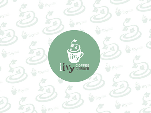 IIVYCOFFEE艾藤咖啡logo设计图片