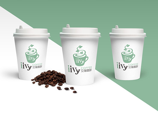 IIVYCOFFEE艾藤咖啡logo设计图片