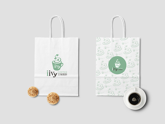 IIVYCOFFEE艾藤咖啡logo设计图片