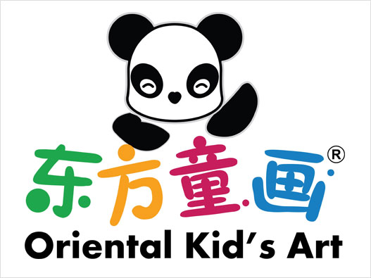 美术培训LOGO设计-东方童画少儿美术品牌logo设计