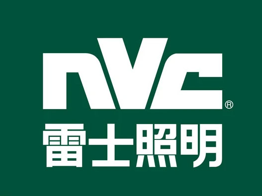 节能灯LOGO设计-雷士NVC品牌logo设计