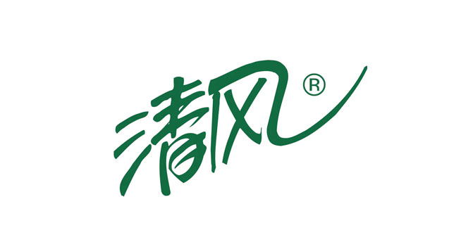 清风logo设计含义及纸巾品牌标志设计理念