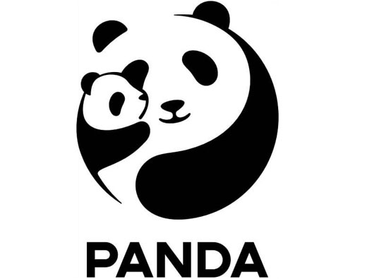 成都大熊猫繁育研究基地logo设计含义及设计理念