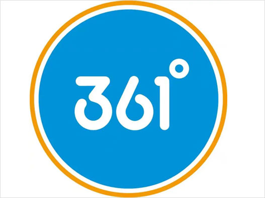 童鞋LOGO设计-361°kids品牌logo设计