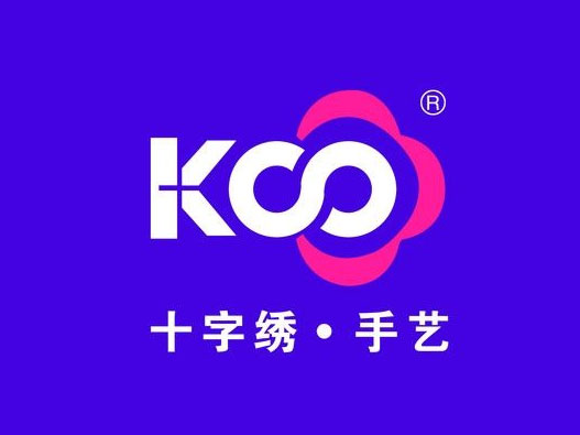 十字绣LOGO设计-KS十字绣品牌logo设计