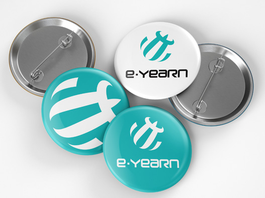 亦源科技eyearn logo设计图片