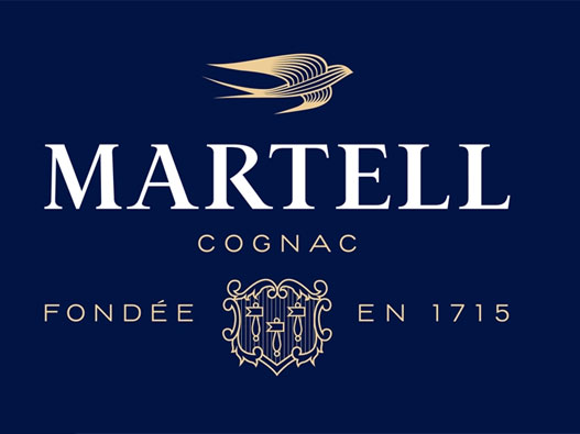 白兰地LOGO设计-Martell马爹利品牌logo设计