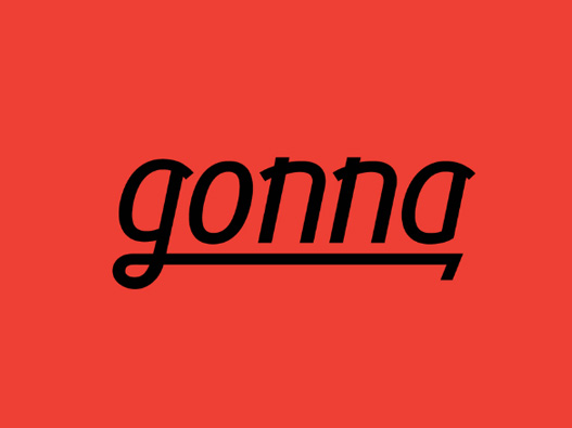 Gonna西餐厅标志设计含义及logo设计理念