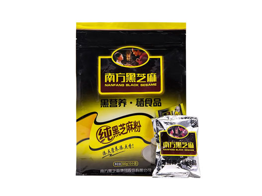 南方黑芝麻logo设计含义及麦片品牌标志设计理念