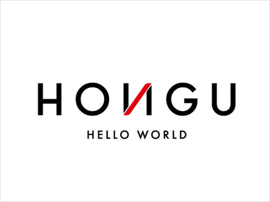 HONGU红谷皮具logo