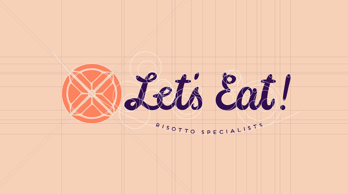 Let’s Eat餐厅logo