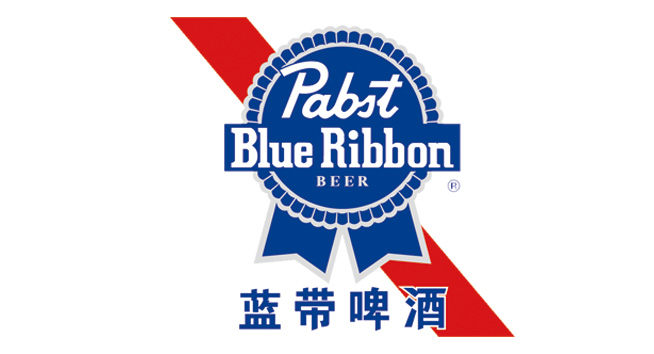 蓝带啤酒logo设计含义及设计理念