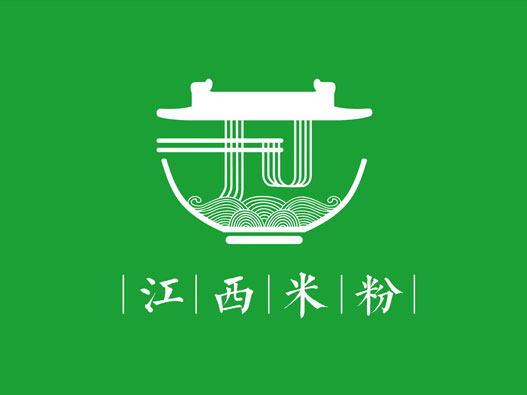 江西米粉logo设计含义及设计理念