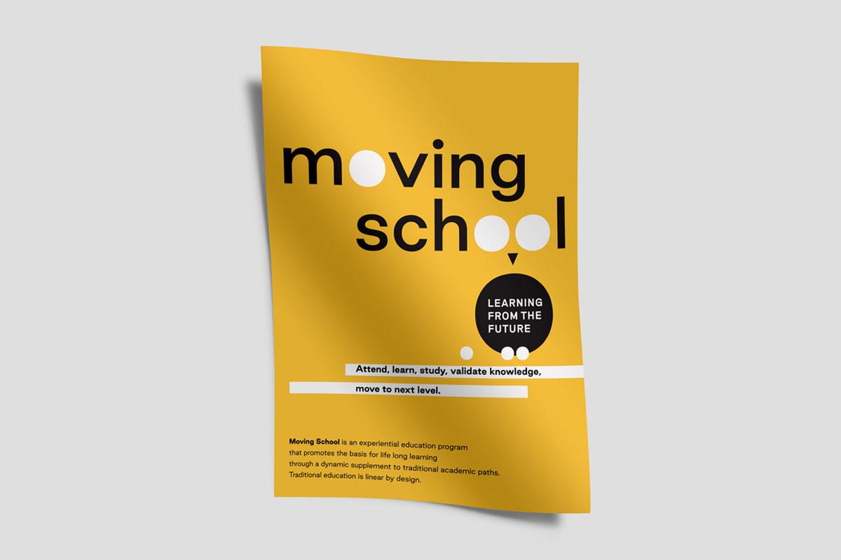 moving教育海报