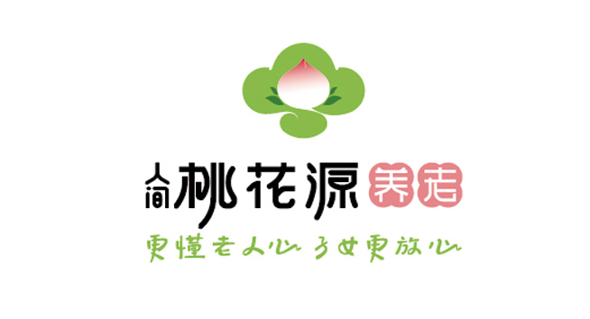 人间桃花源logo设计含义及设计理念