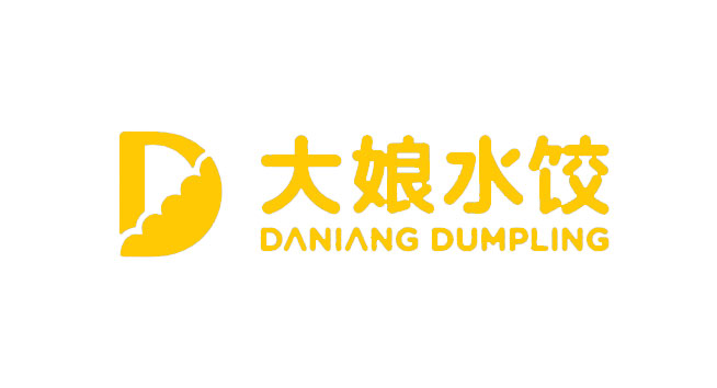 大娘水饺logo设计含义及水饺品牌标志设计理念