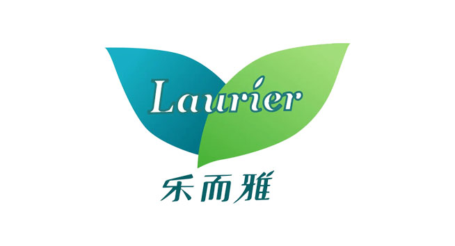 乐而雅logo设计含义及卫生巾品牌标志设计理念