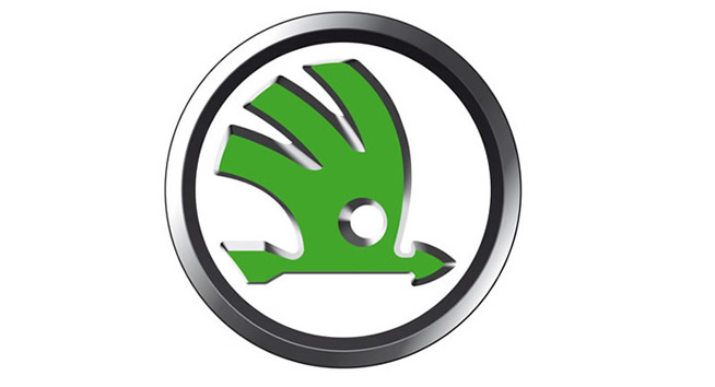 斯柯达汽车logo设计含义及汽车品牌标志设计理念