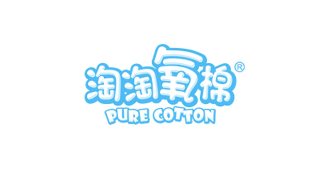 淘淘氧棉logo设计含义及卫生巾品牌标志设计理念
