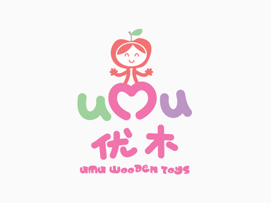 umu优木logo设计图片