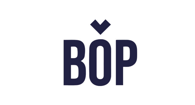 波普专研（BOP）logo设计含义及漱口水品牌标志设计理念